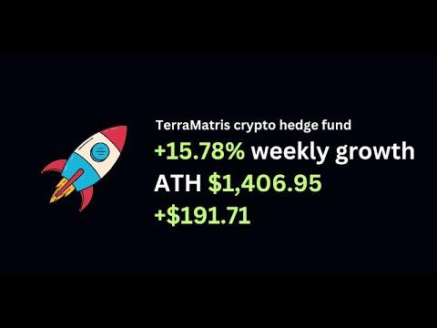 Embedded thumbnail for #29 Maximizing Crypto Investment Growth: Funds value reaches $1,406.95 (+15.78% week over week growth)